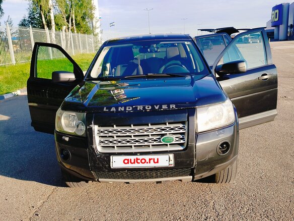 2008 Land Rover Freelander II, чёрный, 1100000 рублей - вид 1