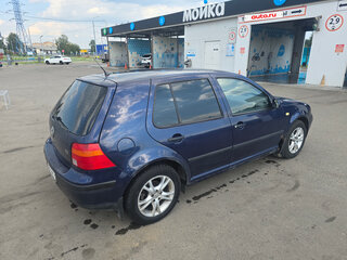 1999 Volkswagen Golf IV, синий, 185000 рублей, вид 5