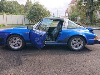 1982 Porsche 911 Targa II (911, 930), синий, 11500000 рублей, вид 5
