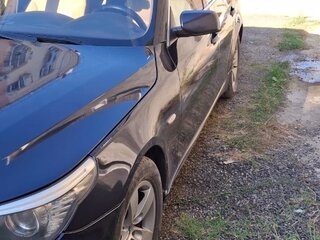 2007 BMW 5 серии 525i V (E60/E61) Рестайлинг, синий, 1049000 рублей, вид 2