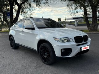 2013 BMW X6 30d I (E71) Рестайлинг, белый, 2850000 рублей, вид 3