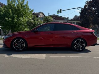 2021 Hyundai Avante N Line VII, красный, 2290000 рублей, вид 2