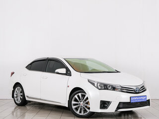 2013 Toyota Corolla XI (E160, E170, E180), белый, 1469000 рублей, вид 1