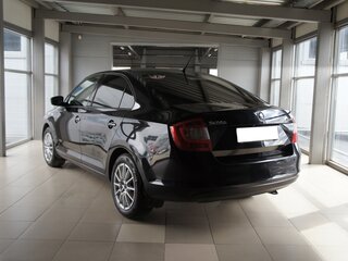 2014 Skoda Rapid I, чёрный, 639000 рублей, вид 4
