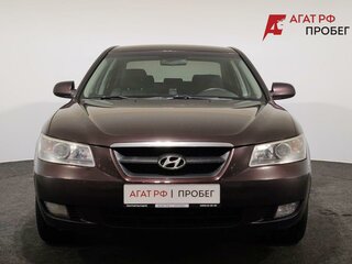 2007 Hyundai Sonata V (NF), фиолетовый, 405000 рублей, вид 2