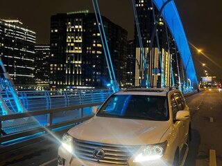 2012 Lexus LX 570 III Рестайлинг, белый, 3650000 рублей, вид 2