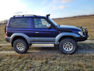 1997 Toyota Land Cruiser Prado 90 Series, синий, 1950000 рублей, вид 1