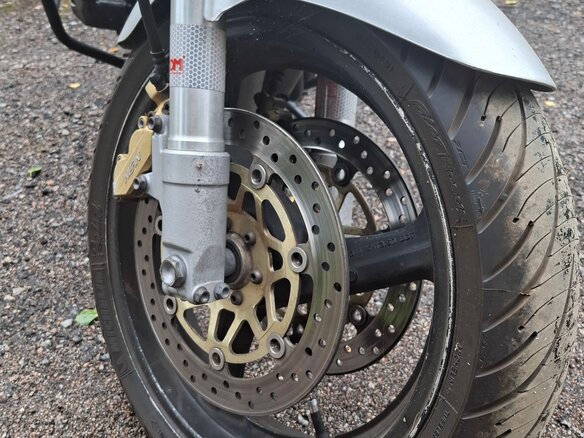 2001 Honda CB 400 Super Four, серебристый, 315000 рублей - вид 8