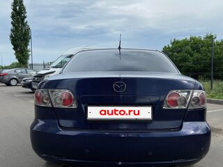 2006 Mazda 6 I (GG) Рестайлинг, синий, 326000 рублей, вид 3