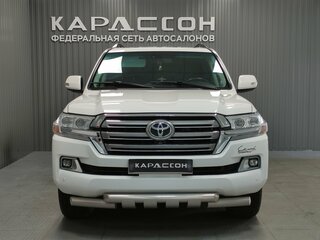 2014 Toyota Land Cruiser 200 Series Рестайлинг 1, белый, 4664000 рублей, вид 3