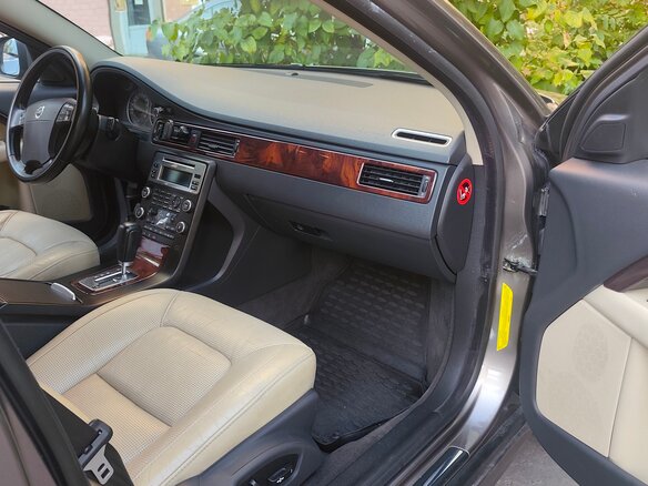 2007 Volvo S80 II, коричневый, 1250000 рублей - вид 10