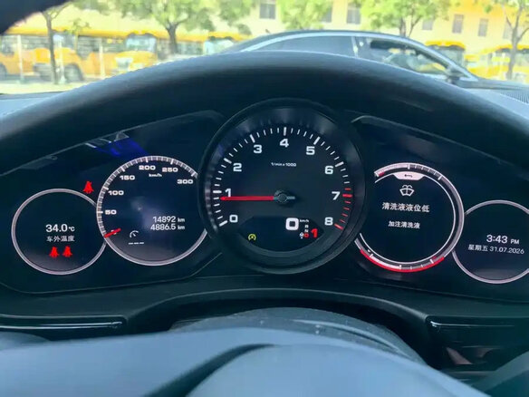 2023 Porsche Panamera 4 Sport Turismo II Рестайлинг, чёрный - вид 6