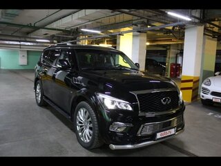 2016 Infiniti QX80 I Рестайлинг, чёрный, 3950000 рублей, вид 2