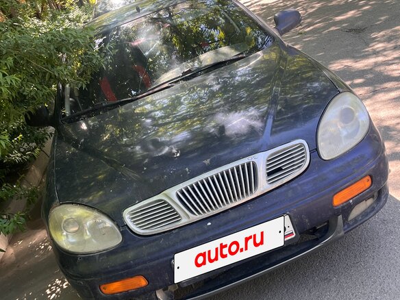 2001 Daewoo Leganza, синий, 160000 рублей