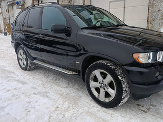 2003 BMW X5 3.0d I (E53), чёрный, 1700000 рублей, вид 3