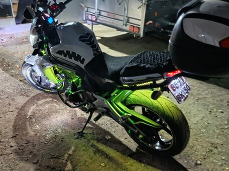 2012 Kawasaki ER-6N, белый, 420000 рублей, вид 4
