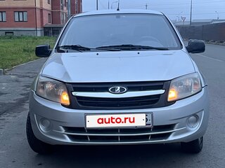 2012 Lada (ВАЗ) Granta I, серебристый, 300000 рублей, вид 1