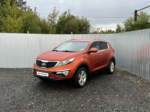 2013 Kia Sportage III, оранжевый