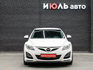 2010 Mazda 6 II (GH) Рестайлинг, белый, 930000 рублей, вид 2