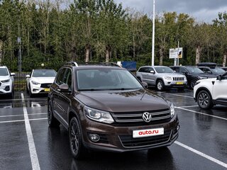 2014 Volkswagen Tiguan I Рестайлинг, коричневый, 1280000 рублей, вид 1