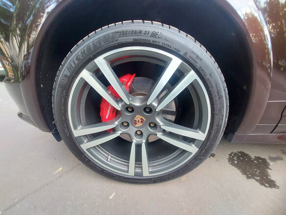 2014 Porsche Cayenne GTS II (958), коричневый, 2750000 рублей - вид 14