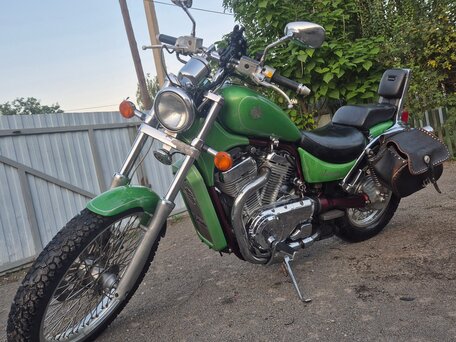 1995 Suzuki Intruder VS 400, зелёный, 280000 рублей, вид 1