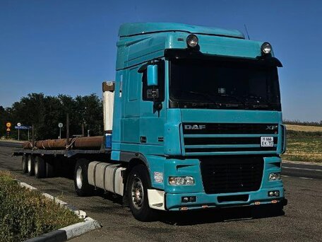 2004 DAF 95XF, синий, 2300000 рублей, вид 3