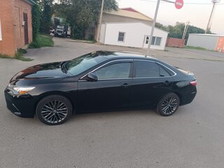 2017 Toyota Camry US Market VII (XV50) Рестайлинг, чёрный, 1995000 рублей, вид 4