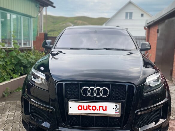 2013 Audi Q7 I (4L) Рестайлинг, чёрный, 2200000 рублей - вид 4