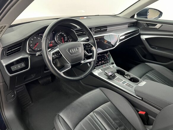 2019 Audi A6 45 TFSI V (C8), синий - вид 10