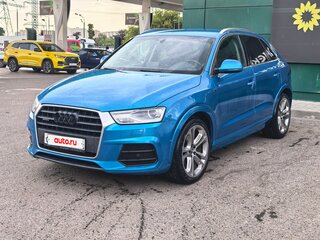 2016 Audi Q3 I (8U) Рестайлинг, голубой, 1900000 рублей, вид 2