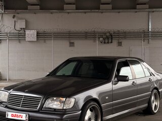 1996 Mercedes-Benz S-Класс 500 III (W140) Рестайлинг, серый, 1600000 рублей, вид 1