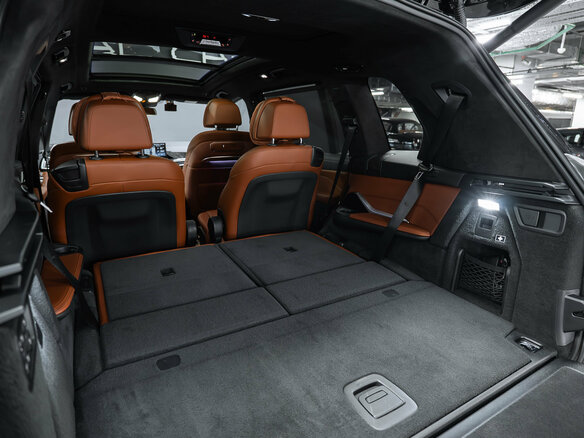 2023 BMW X7 40d I (G07) Рестайлинг, чёрный - вид 9