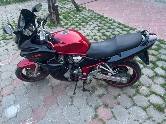 2001 Suzuki Bandit GSF 600, красный, 750000 рублей - вид 10