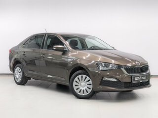 2022 Skoda Rapid II, коричневый, 1430000 рублей, вид 3