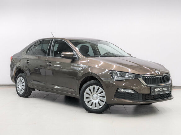 2022 Skoda Rapid II, коричневый - вид 2