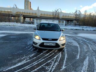 2008 Ford Focus II Рестайлинг, серый, 310000 рублей, вид 5