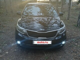 2015 Kia Rio III Рестайлинг, чёрный, 1000000 рублей, вид 4