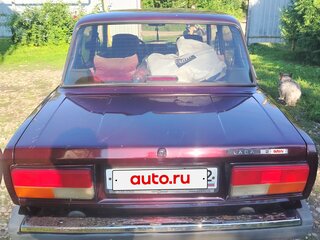 2010 Lada (ВАЗ) 2107, пурпурный, 180000 рублей, вид 4