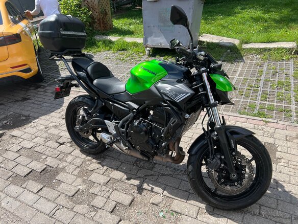 2020 Kawasaki Z 650, зелёный, 650000 рублей - вид 1