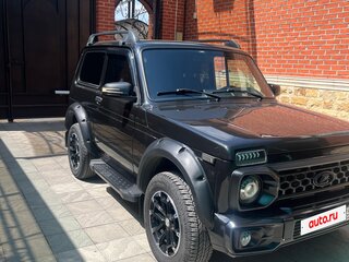 2017 Lada (ВАЗ) 2121 (4x4) I Рестайлинг, чёрный, 735000 рублей, вид 1