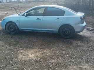 2007 Mazda 3 I (BK) Рестайлинг, серебристый, 330000 рублей, вид 3