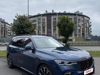 2021 BMW X7 40d I (G07), синий, 6850000 рублей, вид 2