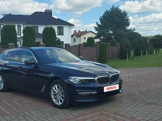 2019 BMW 5 серии 520d VII (G30/G31/G38), синий, 1990000 рублей, вид 2