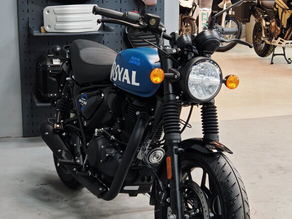 2026 Royal Enfield Hunter, синий, 439000 рублей - вид 8