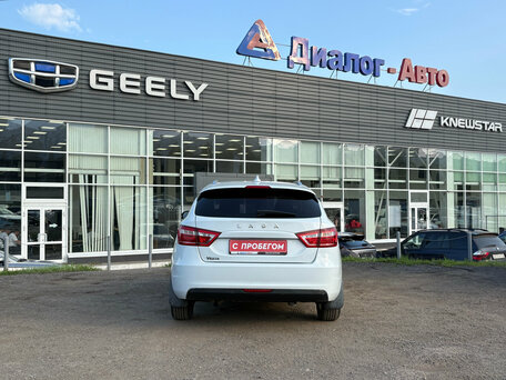 2021 Lada (ВАЗ) Vesta SW I, белый, 950000 рублей, вид 5
