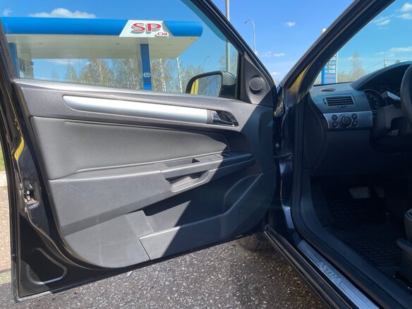 2010 Opel Astra H Рестайлинг, чёрный, 415000 рублей - вид 11
