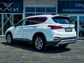 2020 Hyundai Santa Fe IV, белый, 3300000 рублей, вид 2