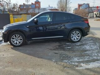 2009 BMW X6 35i 6-speed I (E71), синий, 1880000 рублей, вид 4
