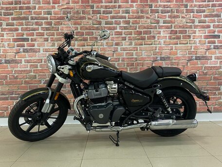2026 Royal Enfield Super Meteor, зелёный, 773000 рублей, вид 1